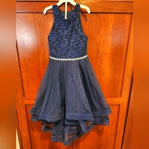 Speechless Navy Party Dress